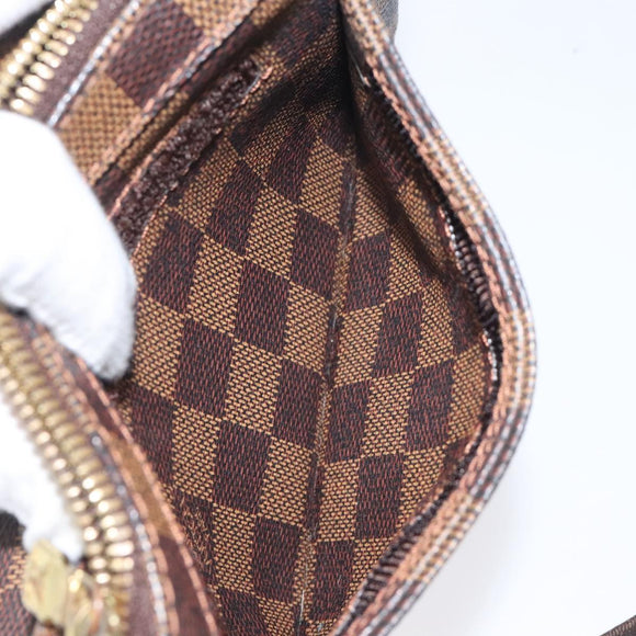 LOUIS VUITTON Damier Ebene Geronimos Shoulder Bag N51994 LV Auth 61322