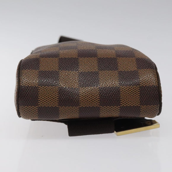 LOUIS VUITTON Damier Ebene Geronimos Shoulder Bag N51994 LV Auth 61322