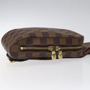 LOUIS VUITTON Damier Ebene Geronimos Shoulder Bag N51994 LV Auth 61322-6