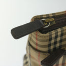 BURBERRY Nova Check Handtasche Canvas Beige Orig 61346-11