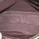 BURBERRY Nova Check Hand Bag Canvas Beige Auth 61346-12