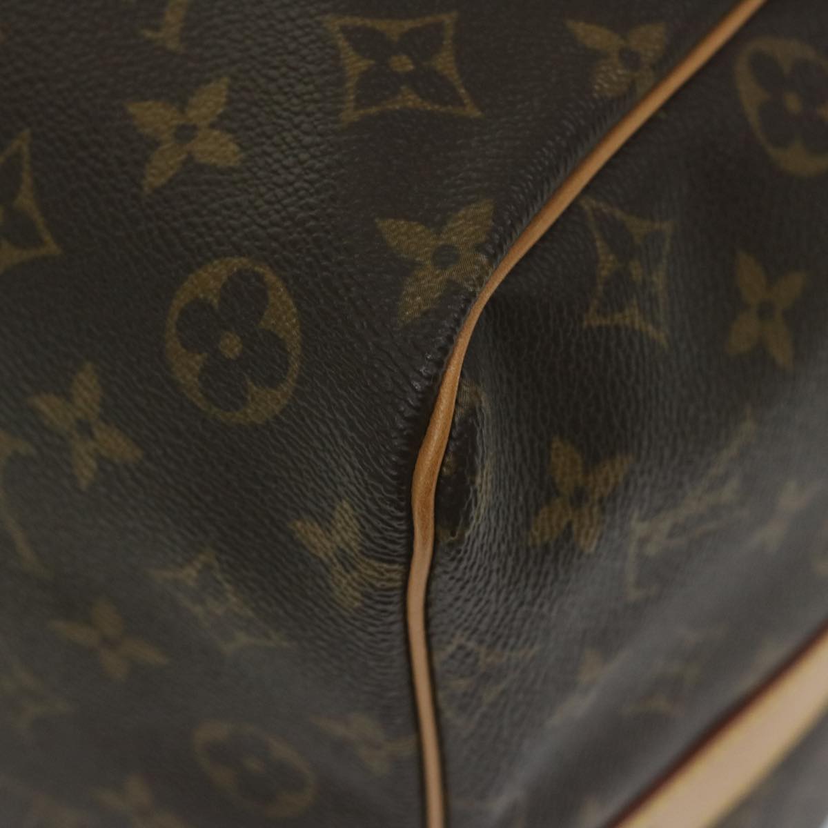 LOUIS VUITTON Monogram Keepall Bandouliere 60 Boston Bag M41412 LV Auth 61371S