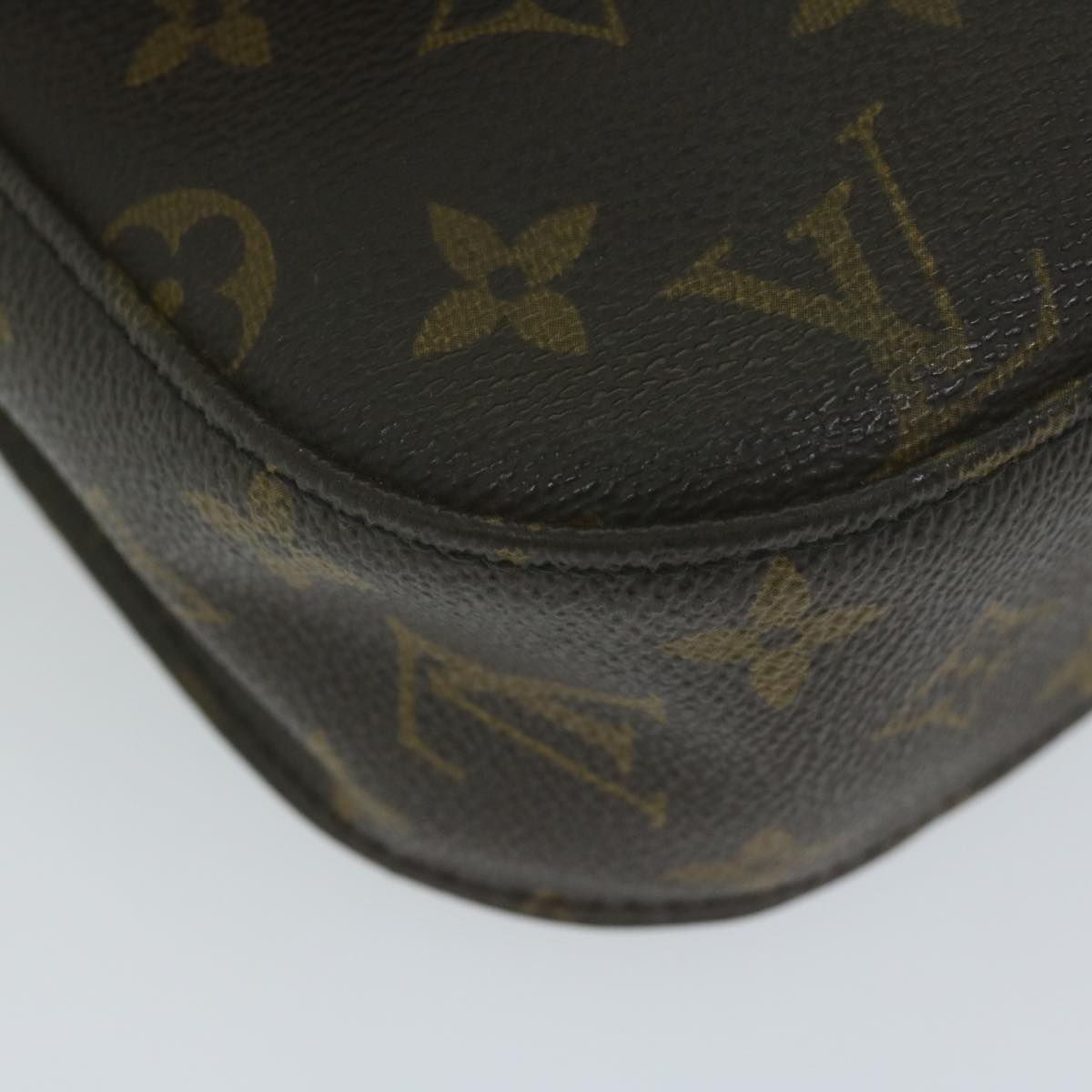 LOUIS VUITTON Monogram Saint Cloud GM Shoulder Bag M51242 LV Auth 61451