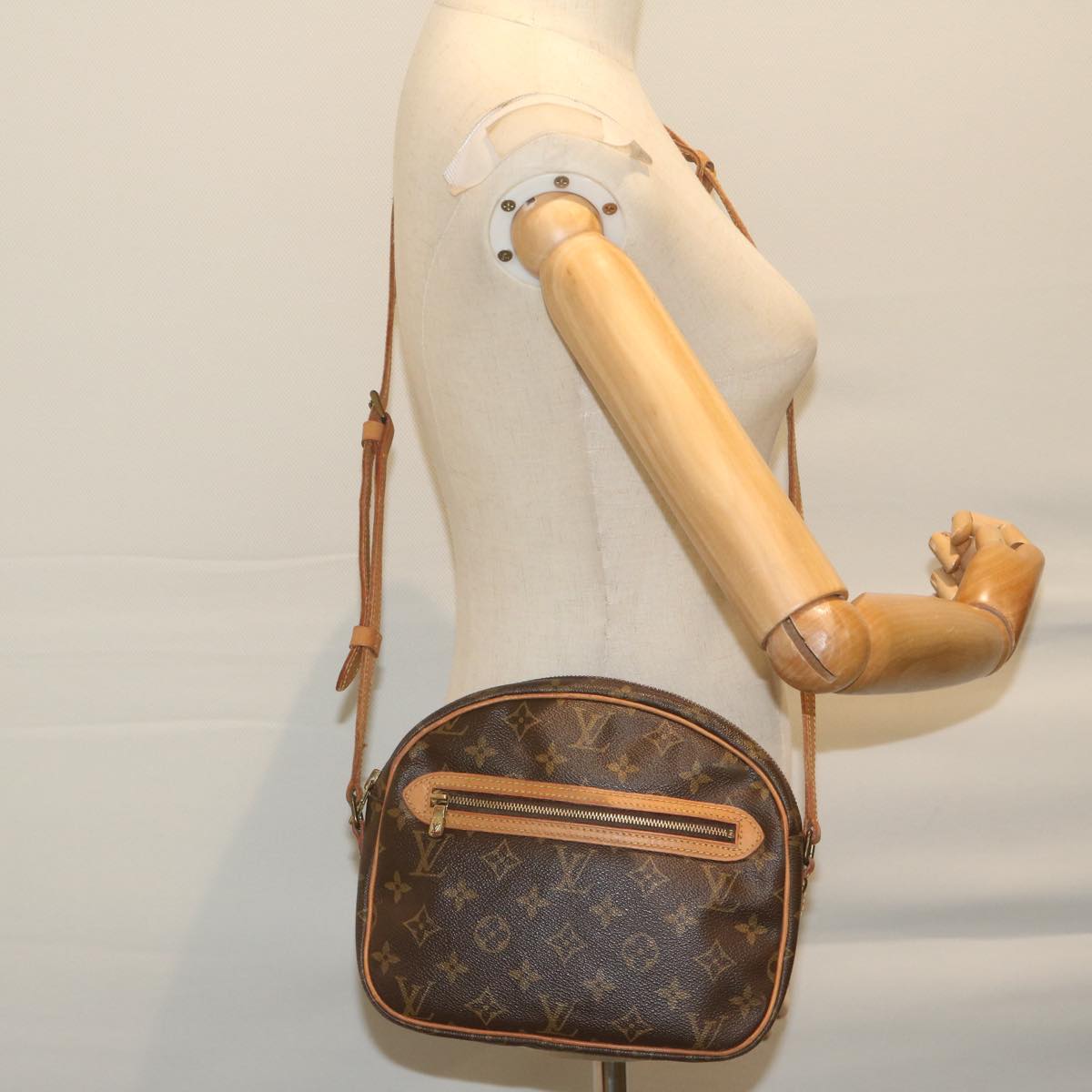 LOUIS VUITTON Monogram Senlis Shoulder Bag M51222 LV Auth 61452