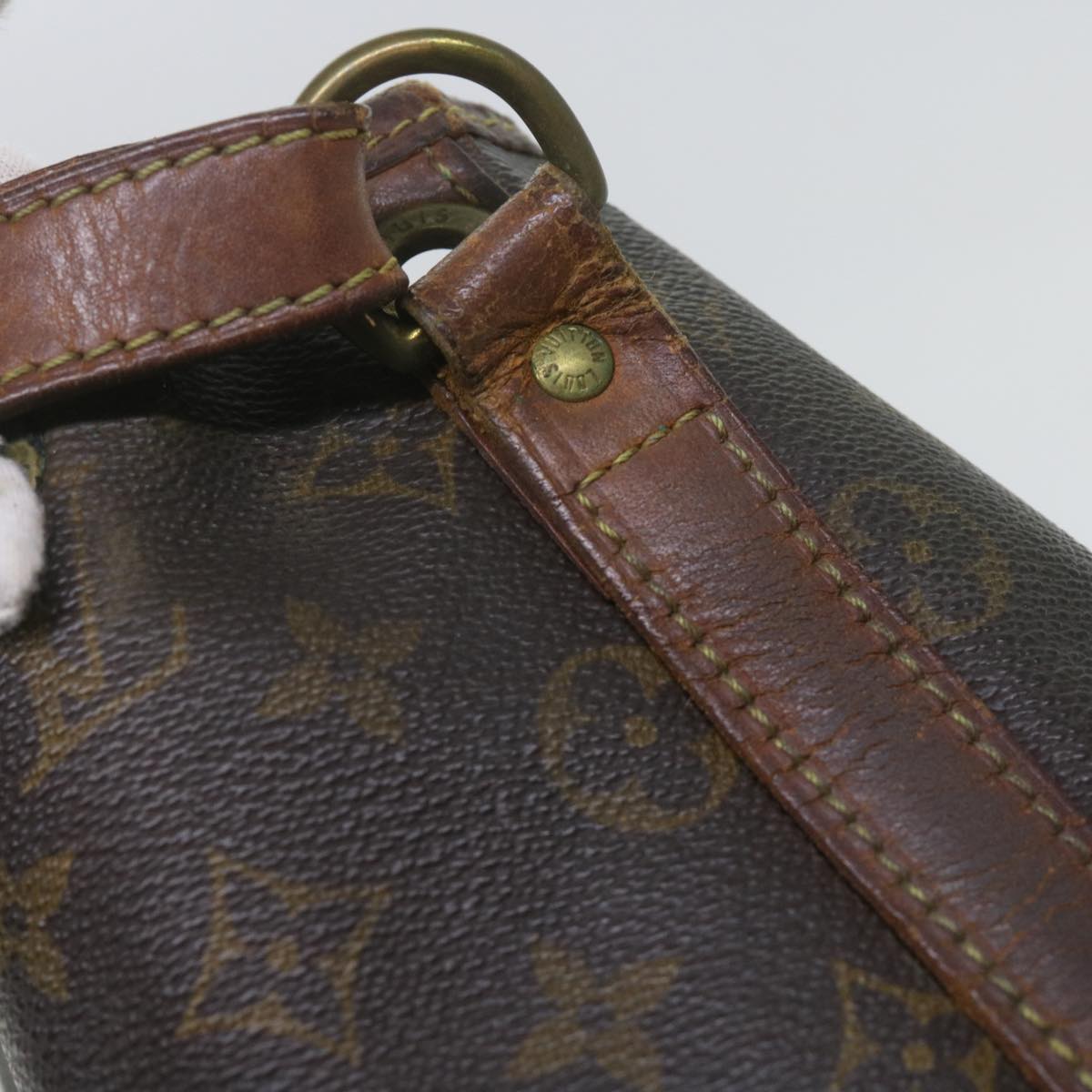 LOUIS VUITTON Monogram Petit Noe Shoulder Bag M42226 LV Auth 61480