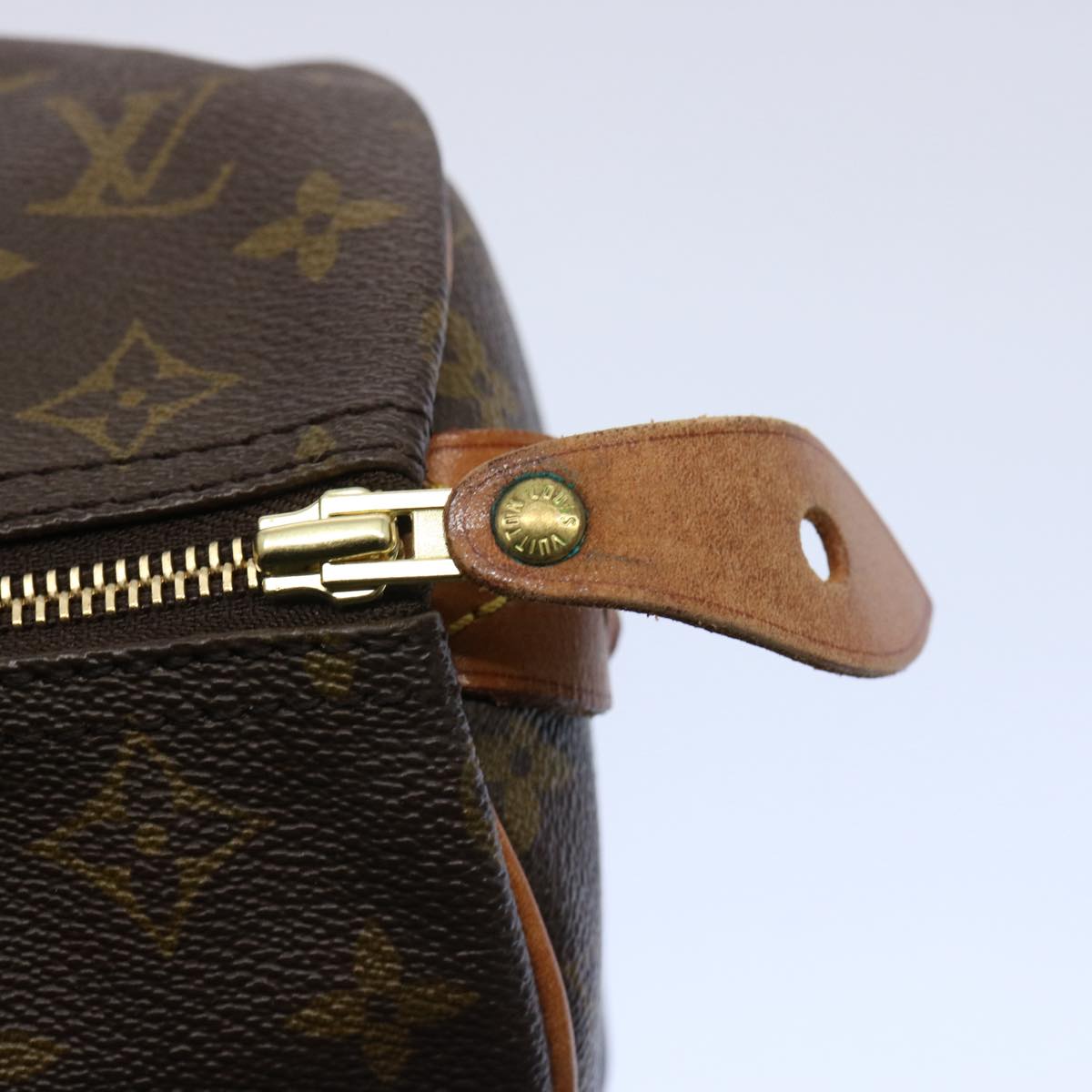 LOUIS VUITTON Monogram Speedy 30 Hand Bag M41526 LV Auth 61503