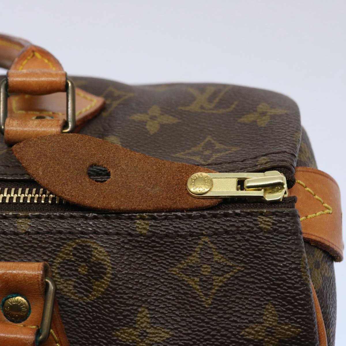 LOUIS VUITTON Monogram Speedy 30 Hand Bag M41526 LV Auth 61503