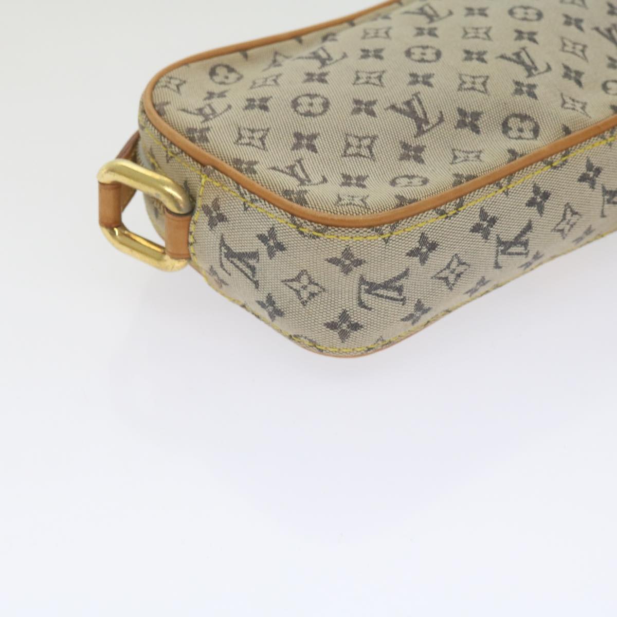 LOUIS VUITTON Monogram Mini Juliet MM Shoulder Bag Blue M92004 LV Auth 61525