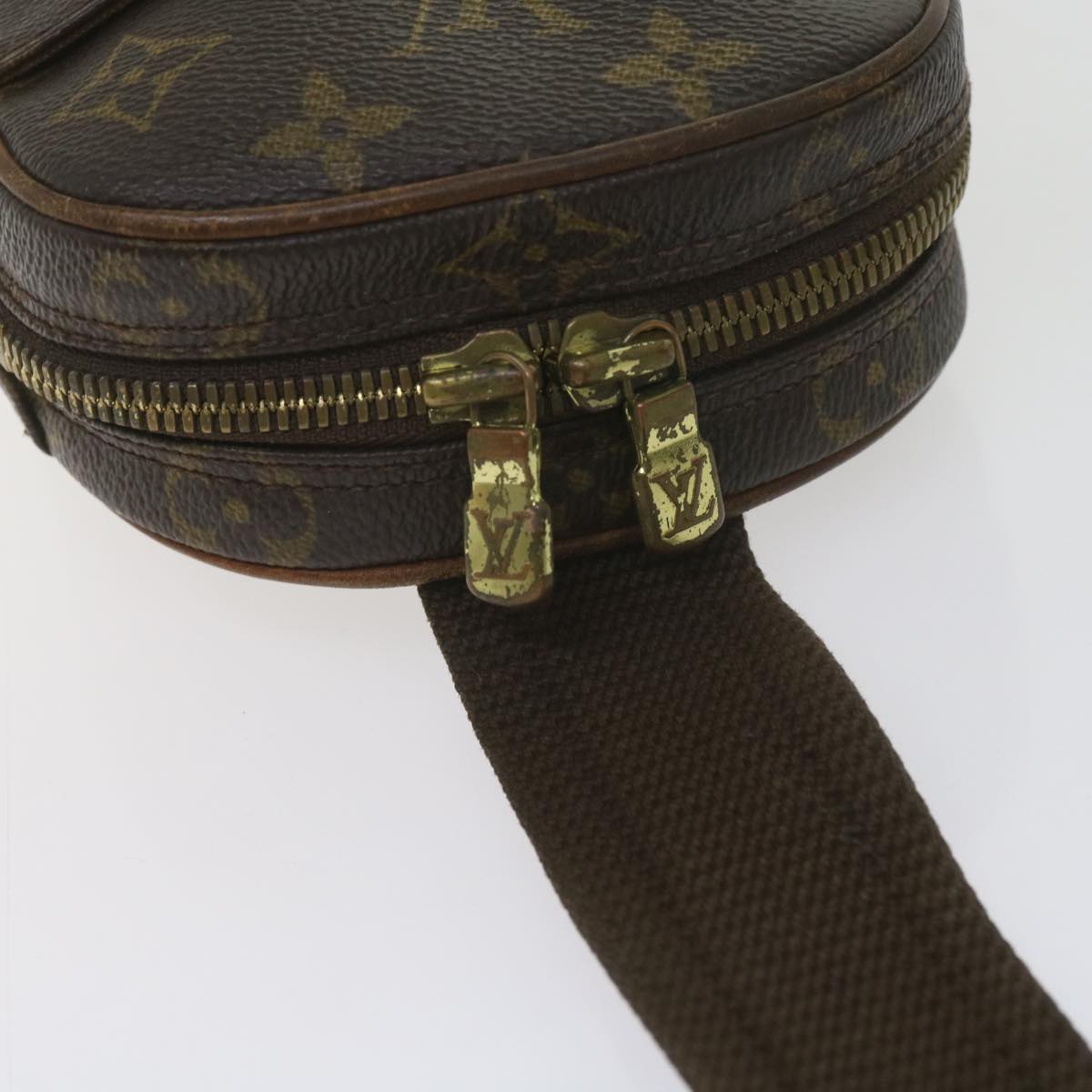 LOUIS VUITTON Monogram Pochette Gange Shoulder Bag M51870 LV Auth 61527