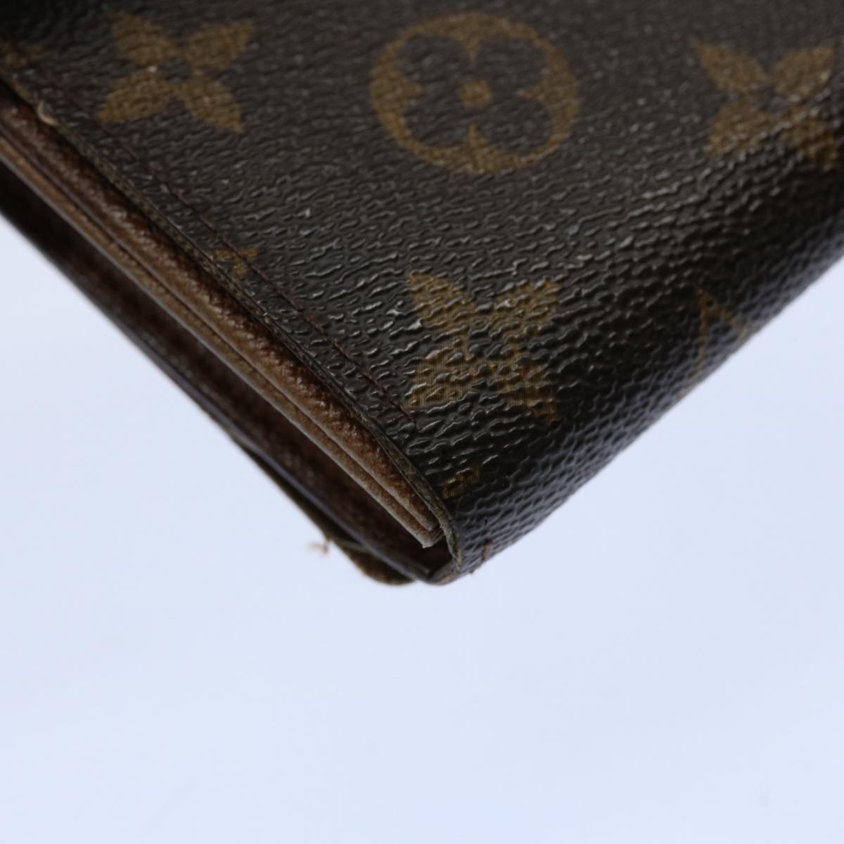 LOUIS VUITTON Monogram Portefeuille Tresol Wallet M61736 LV Auth 61553