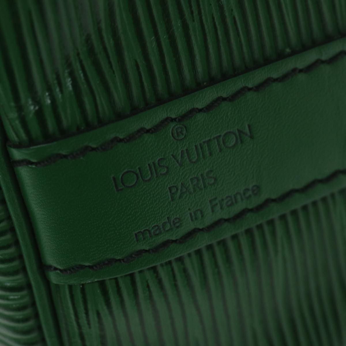 LOUIS VUITTON Epi Petit Noe Shoulder Bag Green M44104 LV Auth 61617