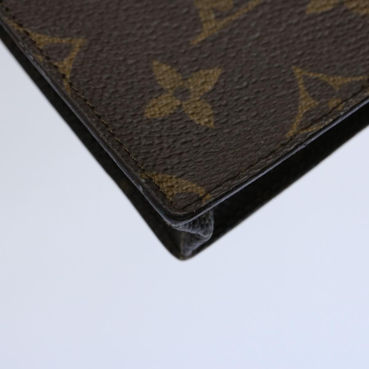 LOUIS VUITTON Monogram Etui Lunettes Simple Glasses Case M62962 LV Auth 61714