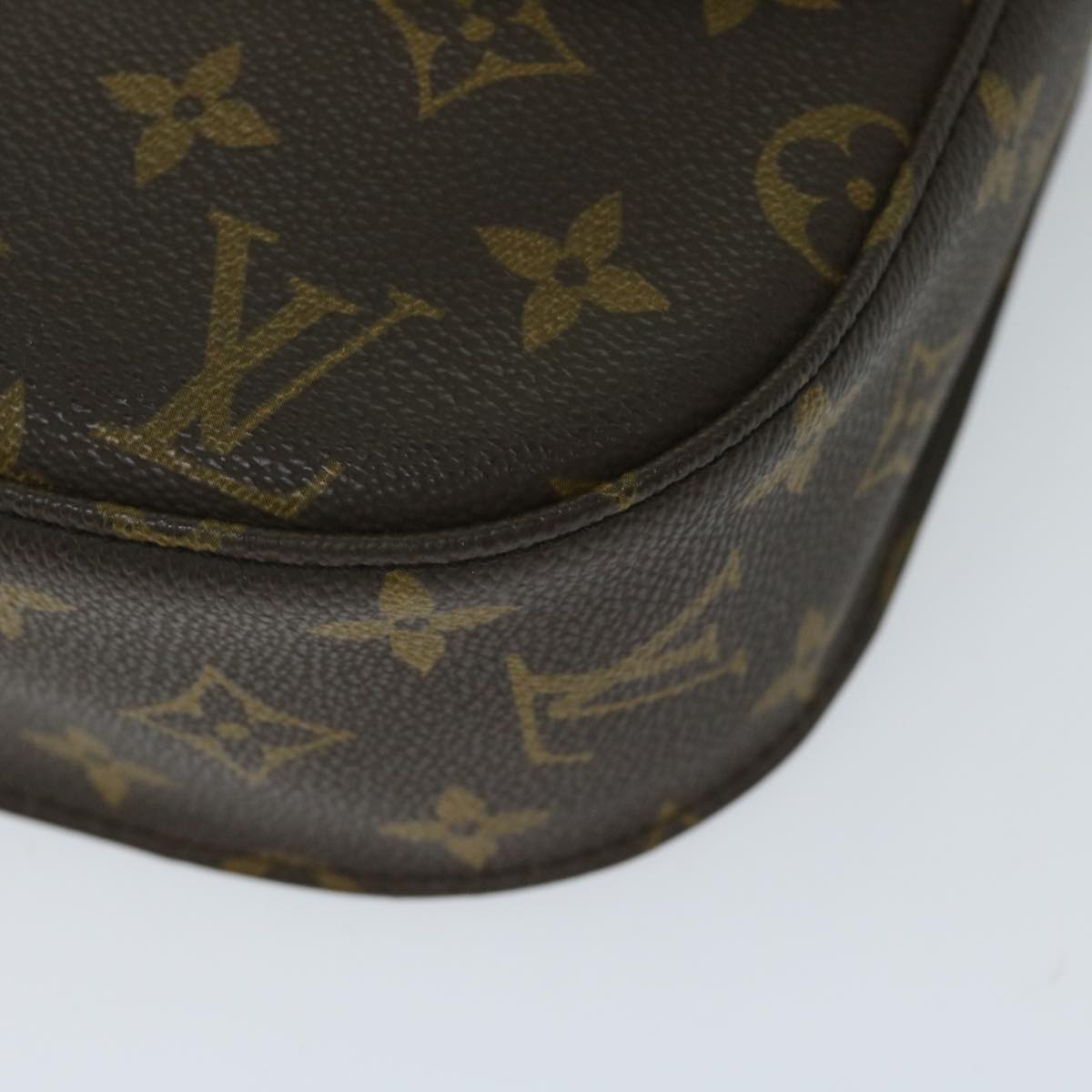 LOUIS VUITTON Monogram Saint Cloud GM Shoulder Bag M51242 LV Auth 61766