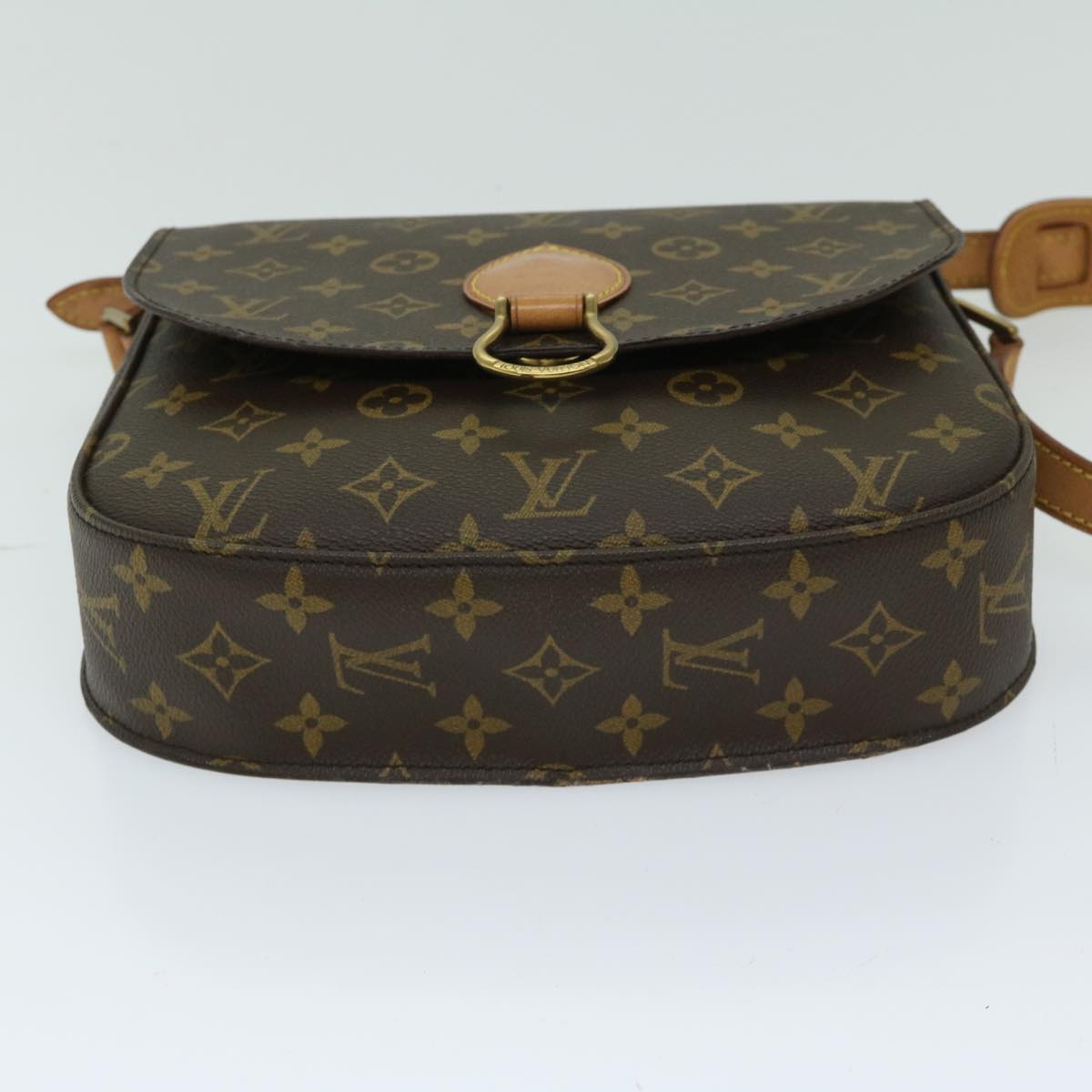 LOUIS VUITTON Monogram Saint Cloud GM Shoulder Bag M51242 LV Auth 61768