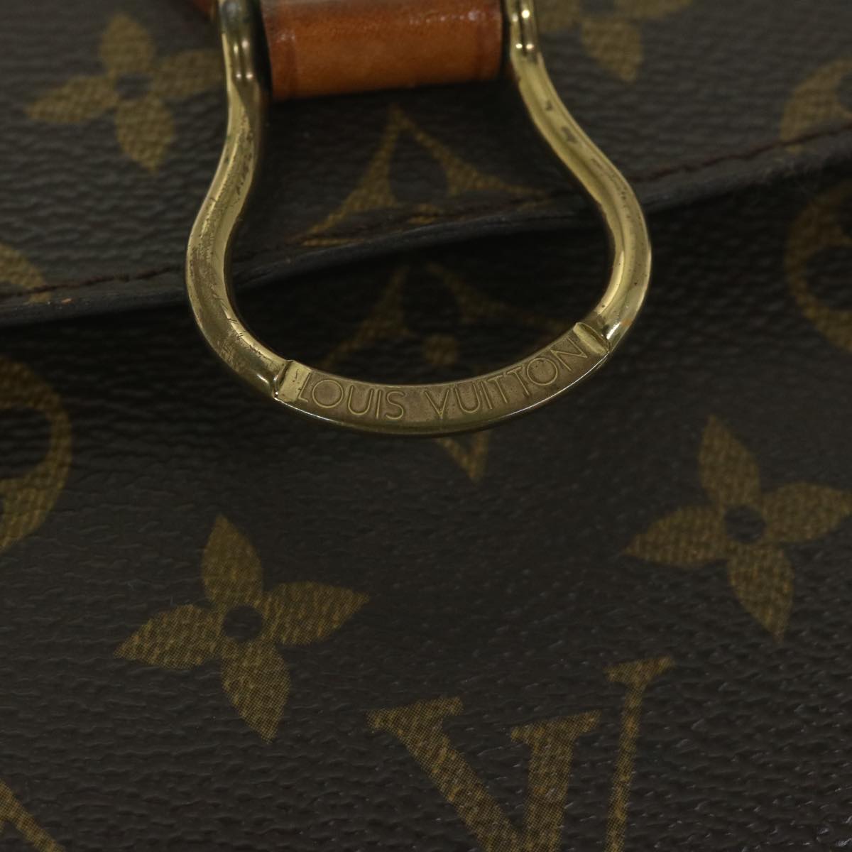 LOUIS VUITTON Monogram Saint Cloud GM Shoulder Bag M51242 LV Auth 61770