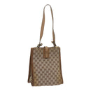 GUCCI GG Canvas Shoulder Bag Beige 110292 Auth 61802-1