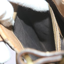 GUCCI GG Canvas Shoulder Bag Beige 110292 Auth 61802-21