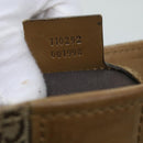 GUCCI GG Canvas Shoulder Bag Beige 110292 Auth 61802-12