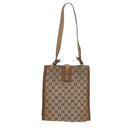 GUCCI GG Canvas Shoulder Bag Beige 110292 Auth 61802-13