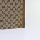 GUCCI GG Canvas Shoulder Bag Beige 110292 Auth 61802-3