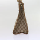 GUCCI GG Canvas Shoulder Bag Beige 110292 Auth 61802-4