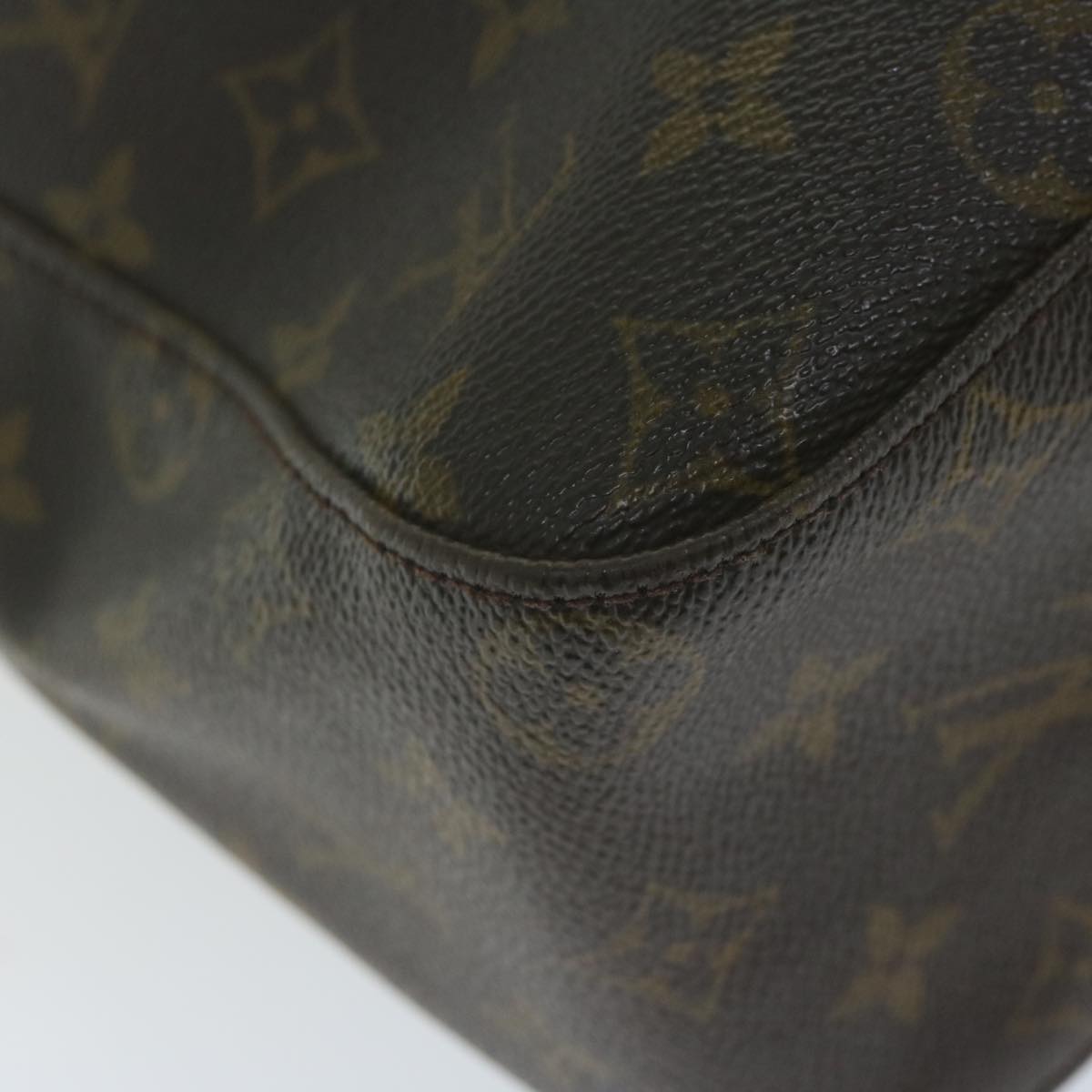 LOUIS VUITTON Monogram Looping GM Shoulder Bag M51145 LV Auth 61827