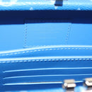 LOUIS VUITTON Monogram Clouds Wallet Trunk Clutch Bag Blue M20403 LV Auth 61941SM-20