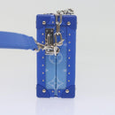 LOUIS VUITTON Monogram Clouds Wallet Trunk Clutch Bag Blue M20403 LV Auth 61941SM-4