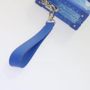 LOUIS VUITTON Monogram Clouds Wallet Trunk Clutch Bag Blue M20403 LV Auth 61941SM-7