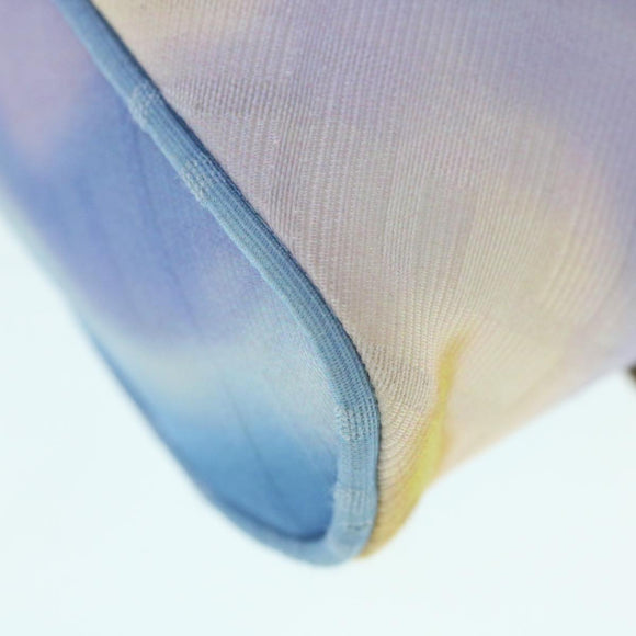 FENDI Zucca Canvas Shoulder Bag Light Blue Auth 62025AV