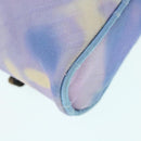 FENDI Zucca Canvas Shoulder Bag Light Blue Auth 62025AV-7