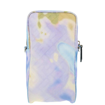 FENDI Zucca Canvas Shoulder Bag Light Blue Auth 62025SAV - 0