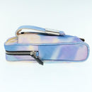 FENDI Zucca Canvas Shoulder Bag Light Blue Auth 62025AV-3