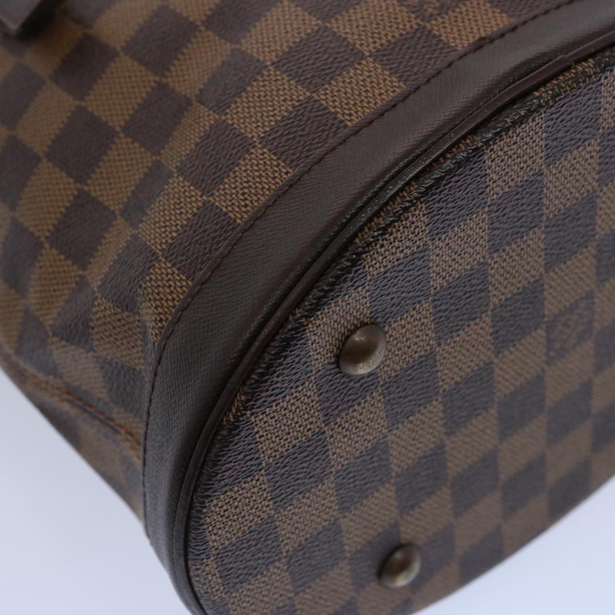 LOUIS VUITTON Damier Ebene Marais Shoulder Bag N42240 LV Auth 62043