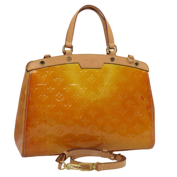 LOUIS VUITTON Monogram Vernis Blair MM Bag 2way Broncorail M91456 LV Auth 62072
