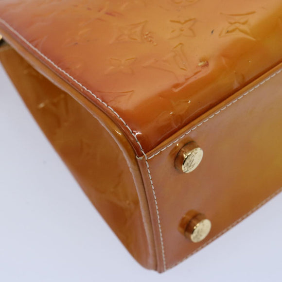 LOUIS VUITTON Monogram Vernis Blair MM Bag 2way Broncorail M91456 LV Auth 62072