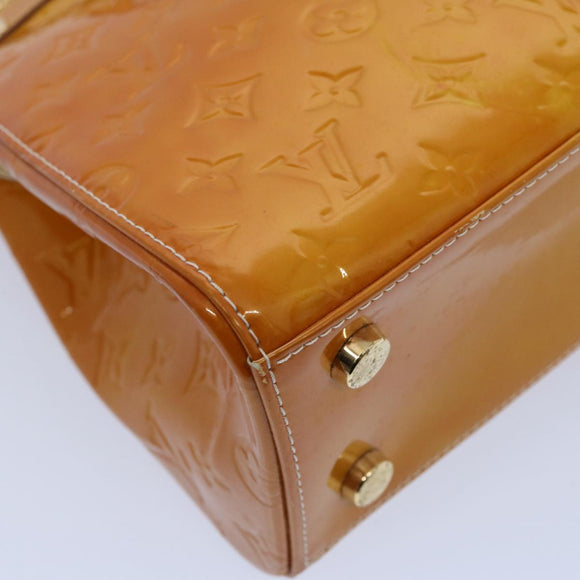 LOUIS VUITTON Monogram Vernis Blair MM Bag 2way Broncorail M91456 LV Auth 62072