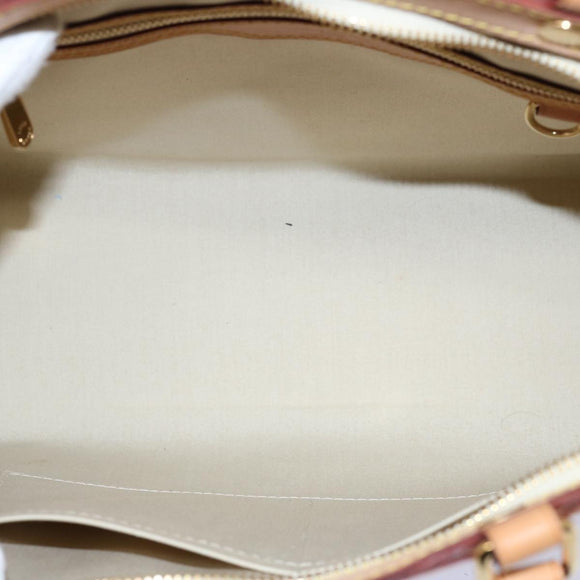 LOUIS VUITTON Monogram Vernis Blair MM Bag 2way Broncorail M91456 LV Auth 62072