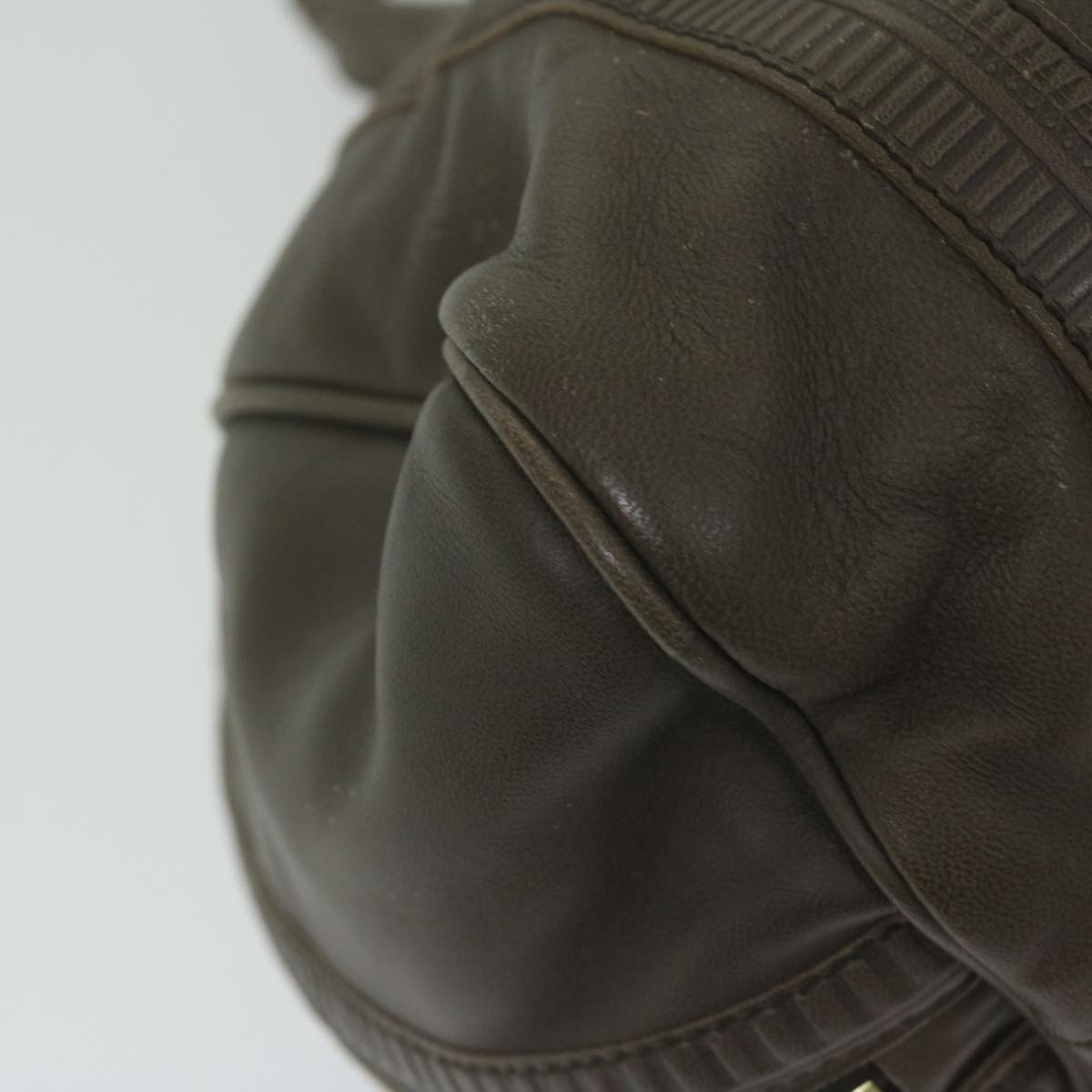 BOTTEGAVENETA Shoulder Bag Leather Brown Auth 62105