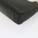 BALLY Quilted Tote Bag Leather Black Auth 62106-15