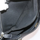 BALLY Quilted Tote Bag Leather Black Auth 62106-20