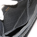 BALLY Quilted Tote Bag Leather Black Auth 62106-21