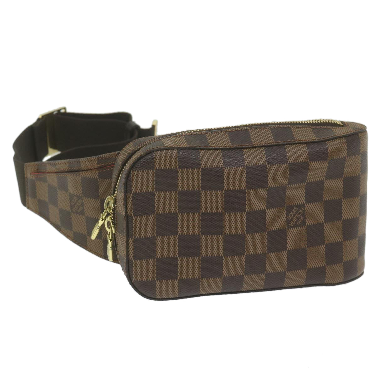 LOUIS VUITTON Damier Ebene Geronimos Shoulder Bag N51994 LV Auth 62128A