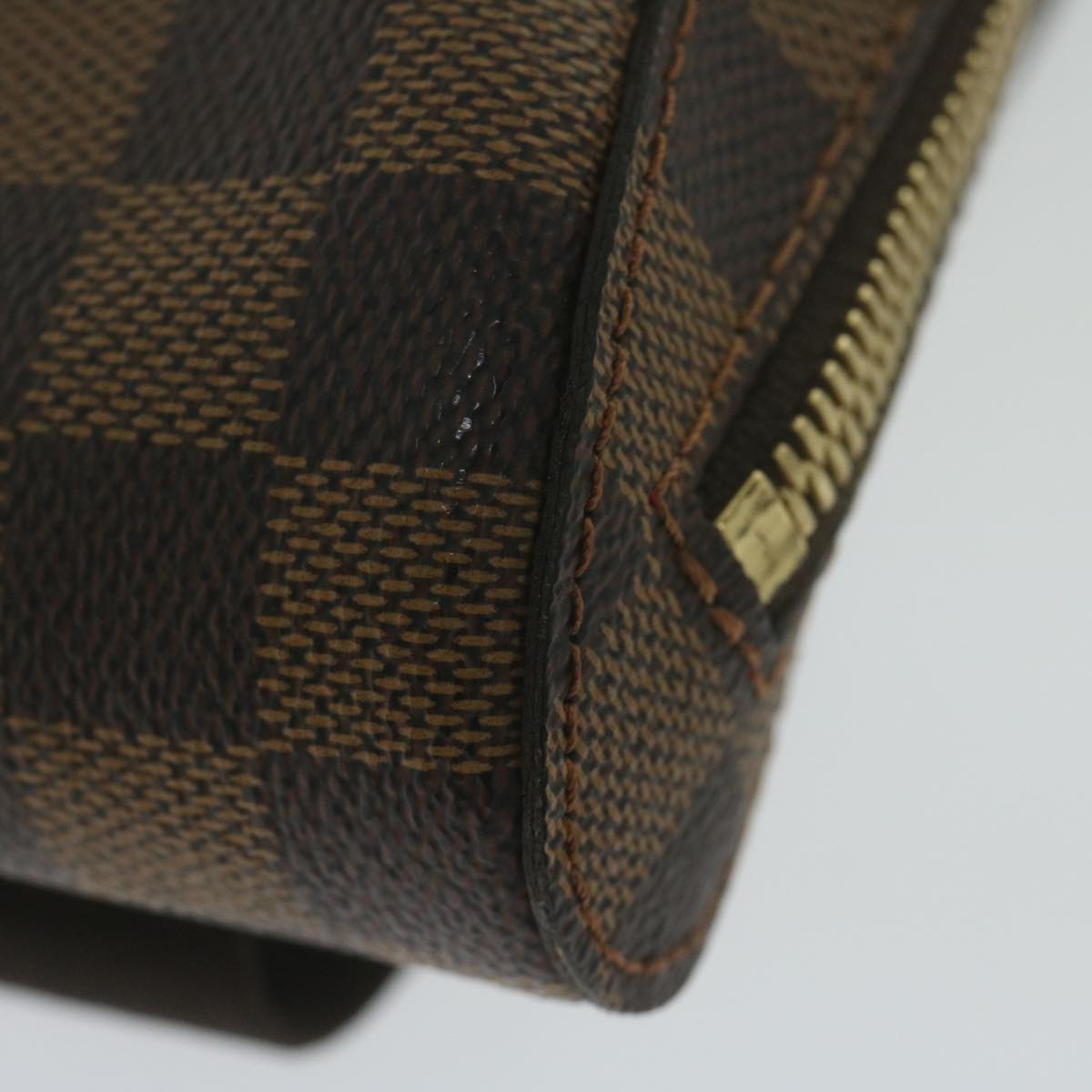 LOUIS VUITTON Damier Ebene Geronimos Shoulder Bag N51994 LV Auth 62128A