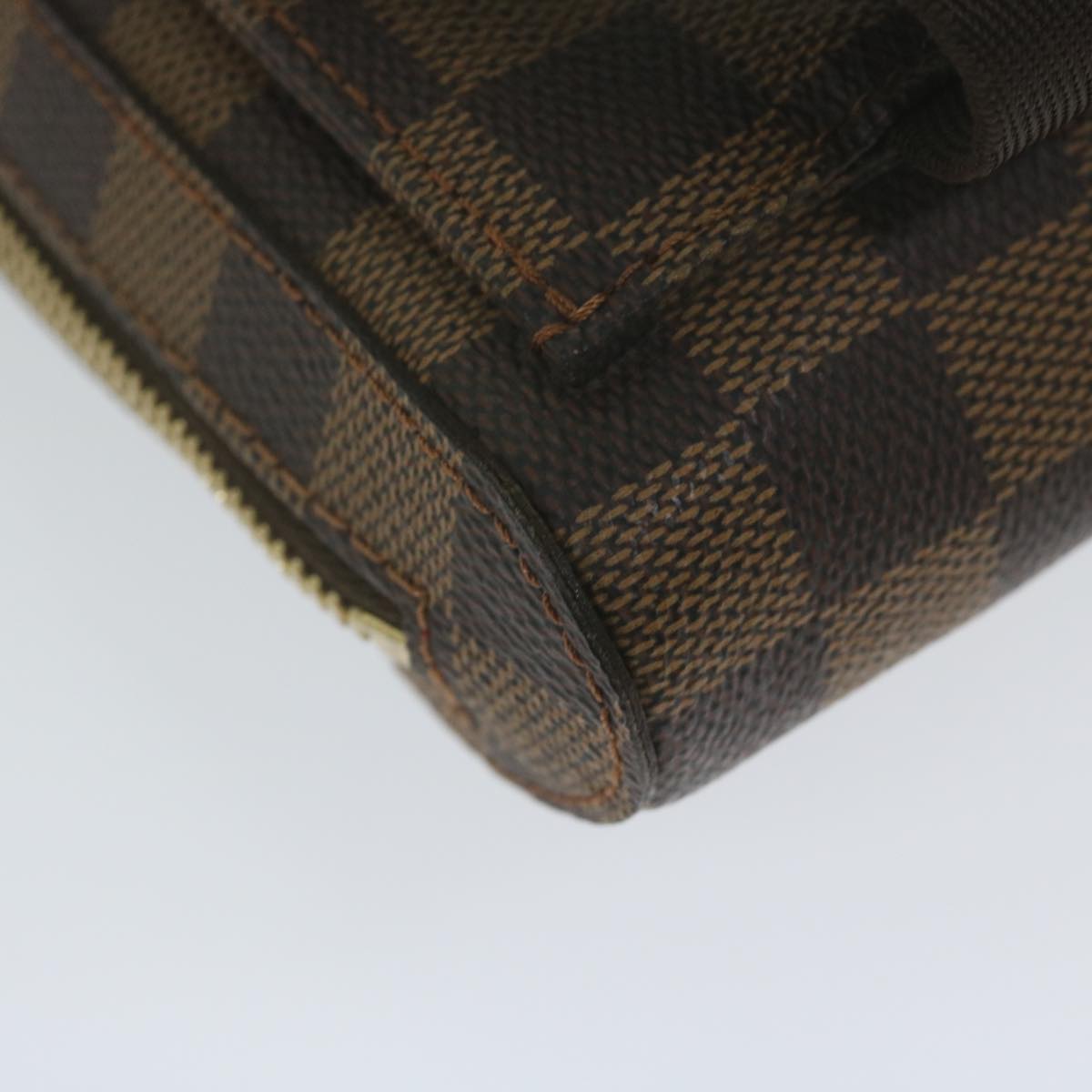 LOUIS VUITTON Damier Ebene Geronimos Shoulder Bag N51994 LV Auth 62128A