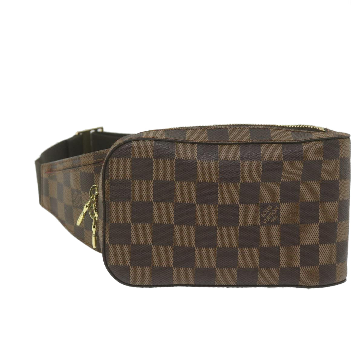 LOUIS VUITTON Damier Ebene Geronimos Shoulder Bag N51994 LV Auth 62128A