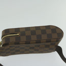 LOUIS VUITTON Damier Ebene Geronimos Shoulder Bag N51994 LV Auth 62128AV-4