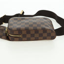 LOUIS VUITTON Damier Ebene Geronimos Shoulder Bag N51994 LV Auth 62128V-10