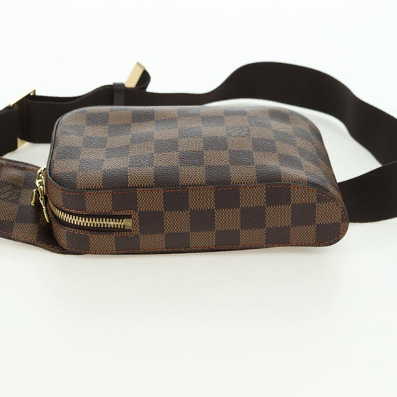 LOUIS VUITTON Damier Ebene Geronimos Shoulder Bag N51994 LV Auth 62128V