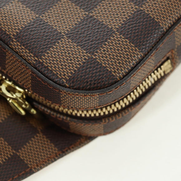 LOUIS VUITTON Damier Ebene Geronimos Shoulder Bag N51994 LV Auth 62128V